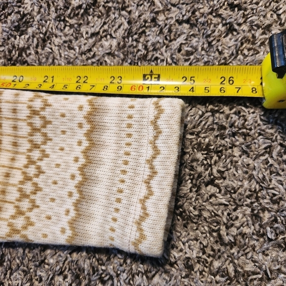 The North Face Fair Isle 1/4 Zip Pullover Size XS Tan Cream Print - Picture 14 of 14